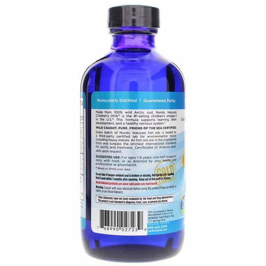 Children's DHA Strawberry Liquid, NRN